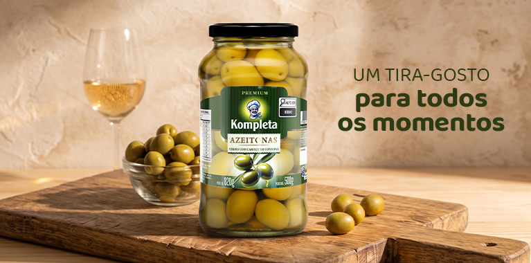Azeitonas Kompleta - um tira-gosto para todos os momentos